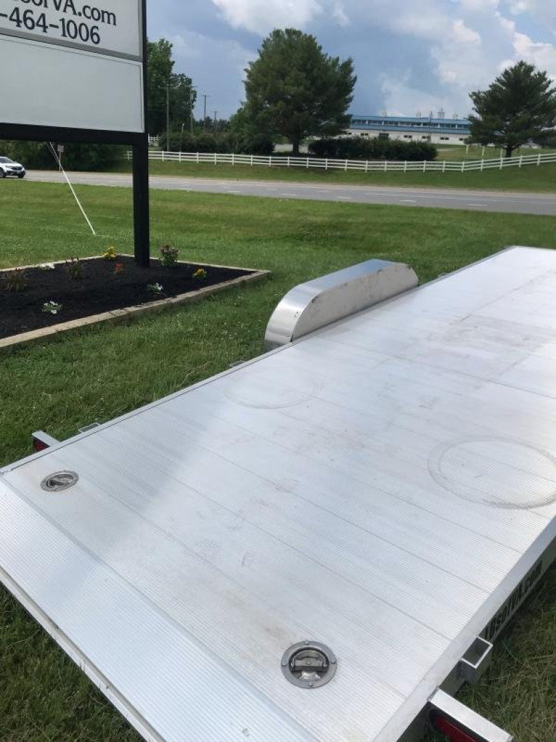 New 2023 Aluma 8218H TILT Car / Racing Trailer