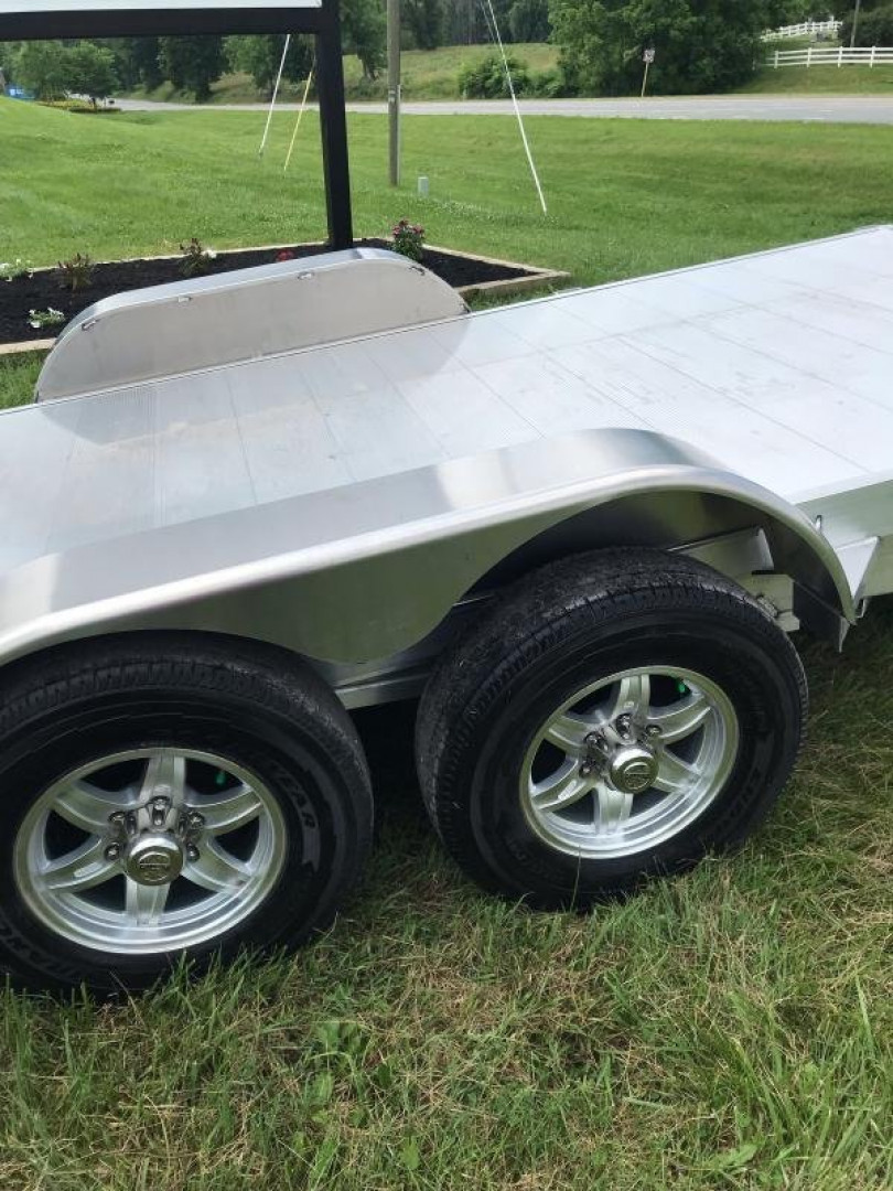 New 2023 Aluma 8218H TILT Car / Racing Trailer