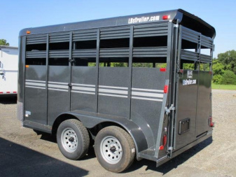 New 2025 BEE 14'BP STOCK Stock / Stock Combo Trailer