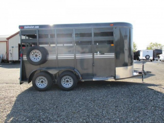 New 2025 BEE 14'BP STOCK Stock / Stock Combo Trailer