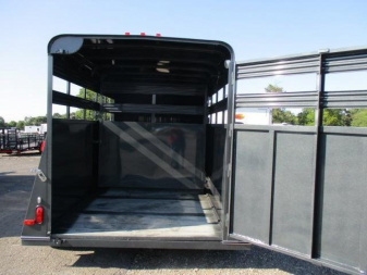 New 2025 BEE 14'BP STOCK Stock / Stock Combo Trailer