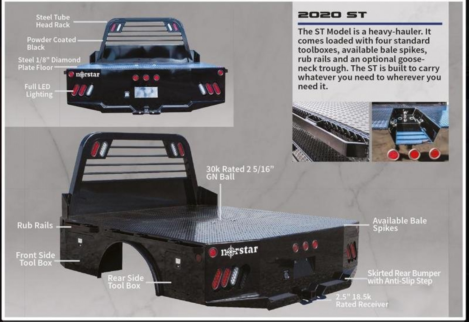 New 2022 NORSTAR ST 9'4"/94/60/34