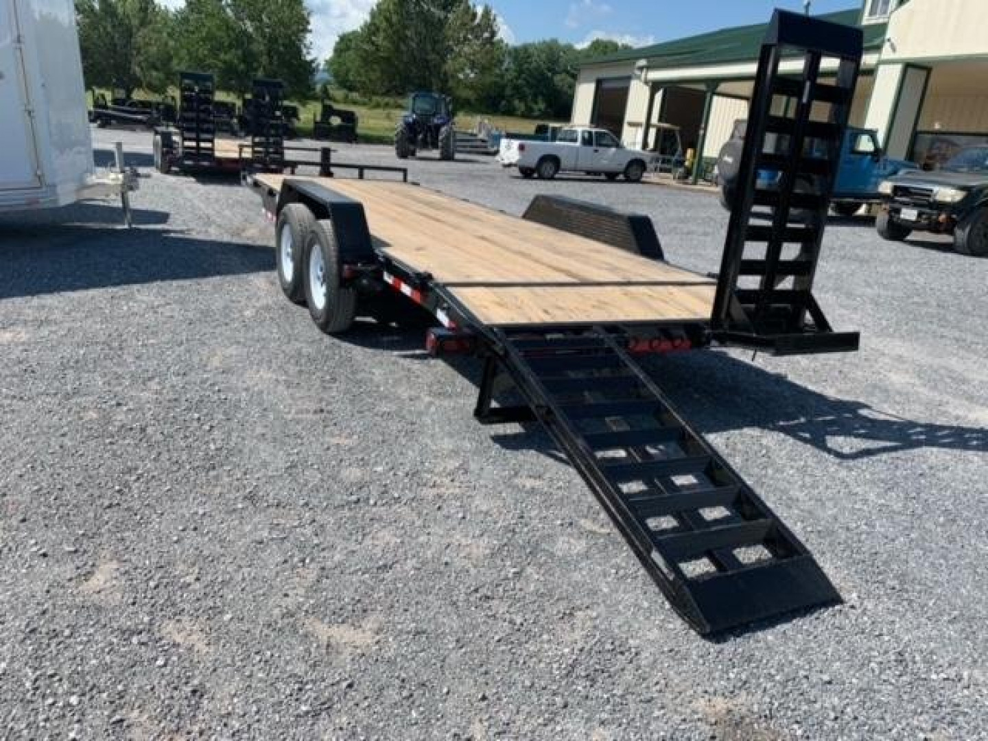 New 2021 Load Trail 83x22 TA Carhauler Utility Trailer