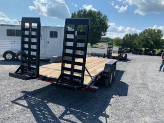 New 2021 Load Trail 83x22 TA Carhauler Utility Trailer