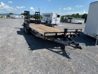 New 2021 Load Trail 83x22 TA Carhauler Utility Trailer