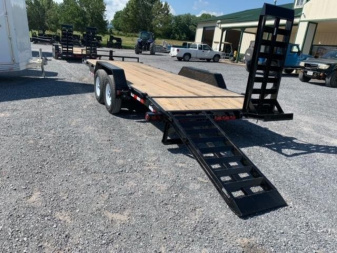 New 2021 Load Trail 83x22 TA Carhauler Utility Trailer