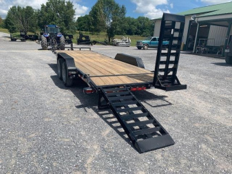 New 2021 Load Trail 83x22 TA Carhauler Utility Trailer