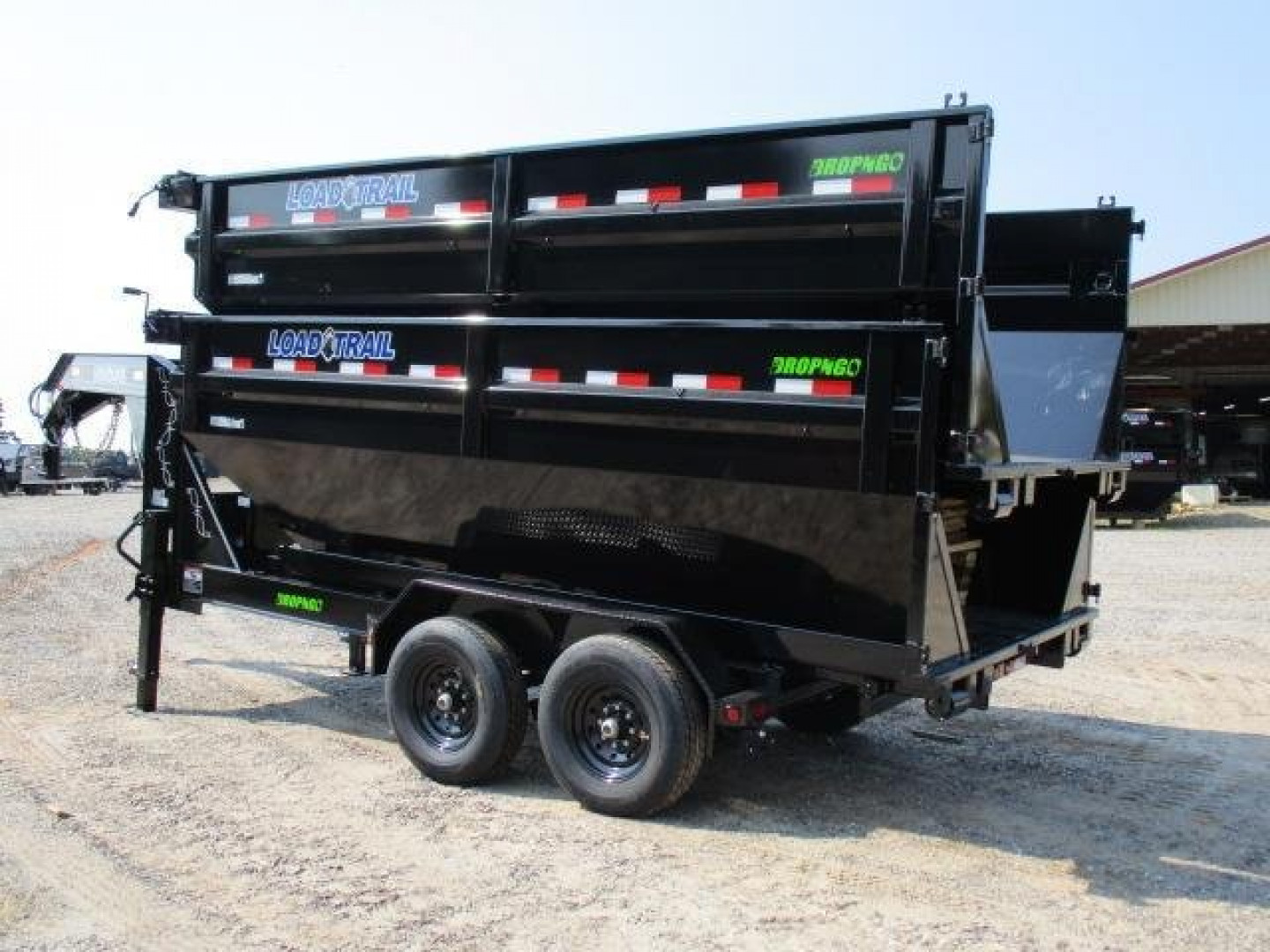New 2021 Load Trail 83 X 14 GN Drop-N-Go Frame Only Dump Trailer