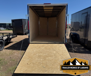 New 2025 Look Trailers 7x14 Blue 7K- 6" Taller
