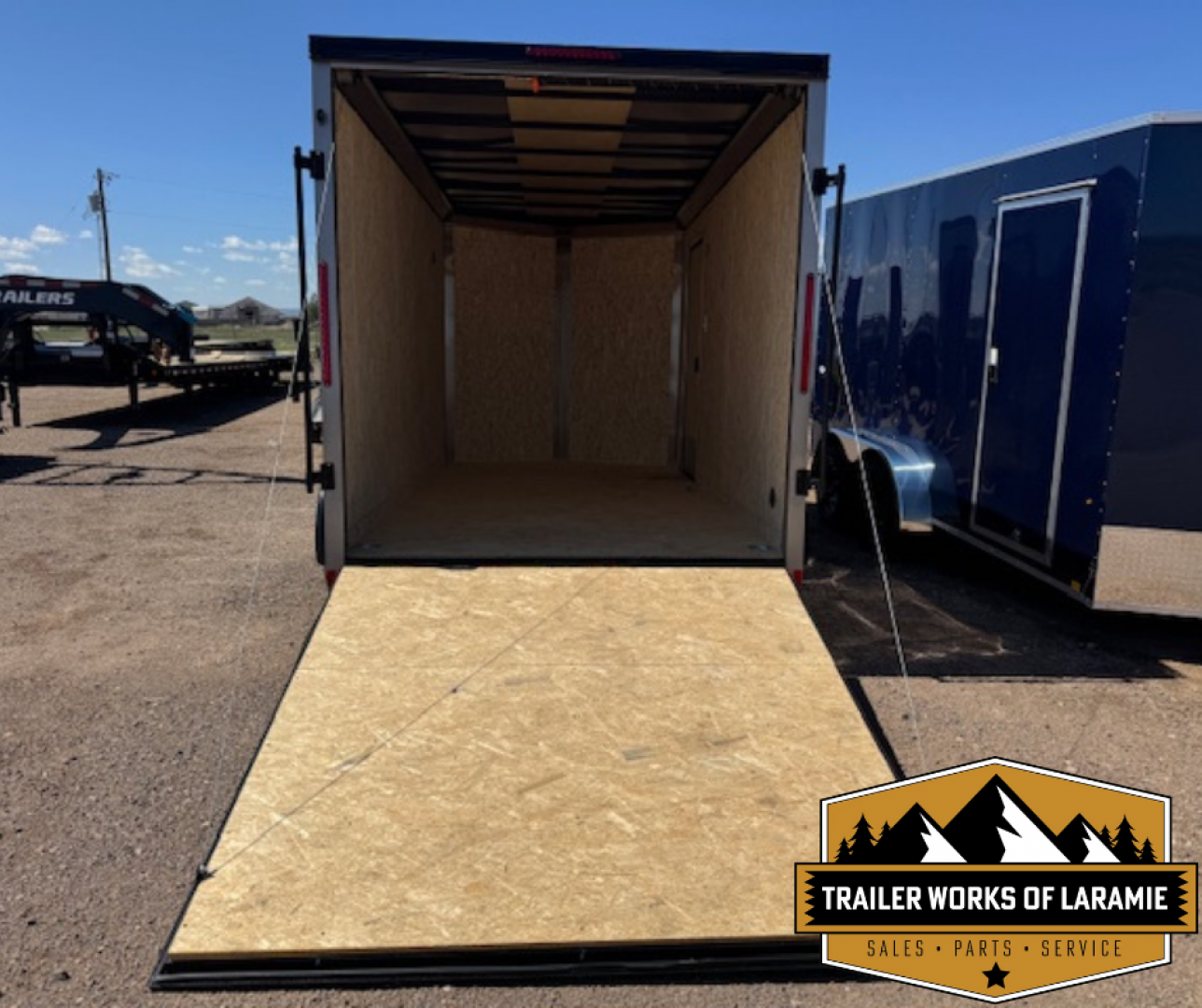 New 2025 Look Trailers Cargo / Enclosed Trailer 7x14-Pewter- 7K