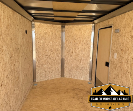 New 2025 Look Trailers Cargo / Enclosed Trailer 7x14-Pewter- 7K