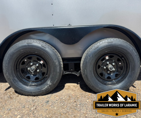 New 2025 Look Trailers Cargo / Enclosed Trailer 7x14-Pewter- 7K