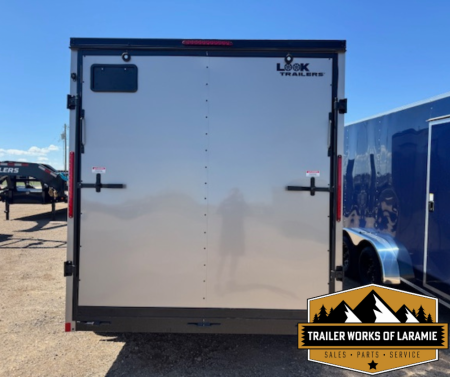 New 2025 Look Trailers Cargo / Enclosed Trailer 7x14-Pewter- 7K