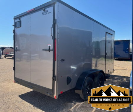 New 2025 Look Trailers Cargo / Enclosed Trailer 7x14-Pewter- 7K