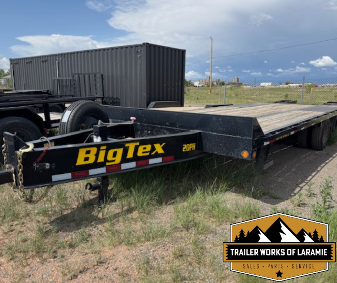 Used 2019 Big Tex Trailers - 20PH-20BK- Deckover Trailer-BP- 20FT- 20K