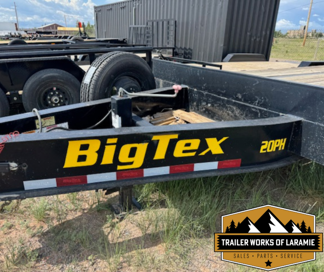 Used 2019 Big Tex Trailers - 20PH-20BK- Deckover Trailer-BP- 20FT- 20K
