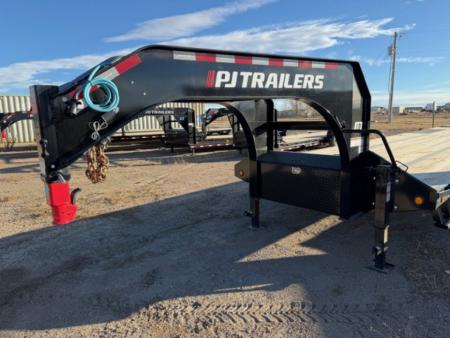 New 2026 PJ TRAILERS LD Gooseneck Deckover with Duals 40'-25k