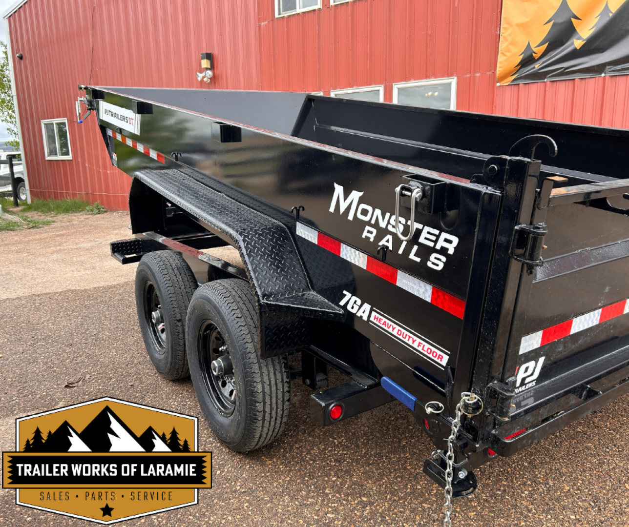 Used 2026 PJ DT1 83" 7x14 Telescopic Dump Trailer- 16K
