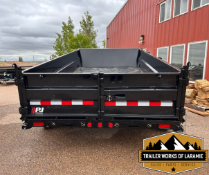 Used 2026 PJ DT1 83" 7x14 Telescopic Dump Trailer- 16K