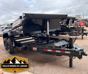 Used 2026 PJ DT1 83" 7x14 Telescopic Dump Trailer- 16K