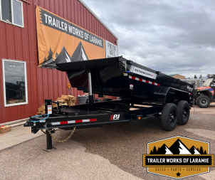 Used 2026 PJ DT1 83" 7x14 Telescopic Dump Trailer- 16K
