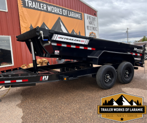 Used 2026 PJ DT1 83  7x14 Telescopic Dump Trailer- 16K