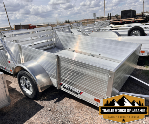New 2025 Triton Trailers Fit 0864 SA Utility Trailer 5x8 solid sides