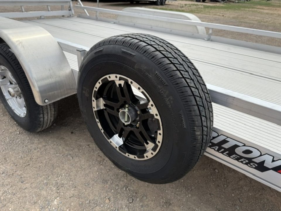 New 2025 Triton Fit 1481-2 EB TA Utility Trailer- 7x14