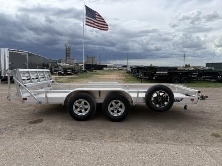 New 2025 Triton Fit 1481-2 EB TA Utility Trailer- 7x14