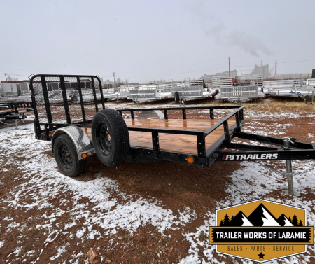 New 2025 PJ Trailer U7 6X12 SA Utility Trailer- 77 