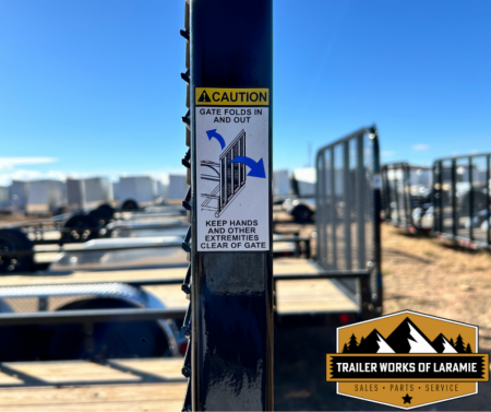 New 2025 PJ Trailer U8 7 X 14 SA Utility Trailer- 83" wide deck