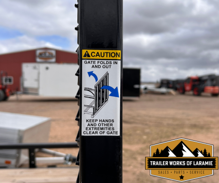 New 2025 PJ Trailer U8 7 X 14 SA Utility Trailer- 83" wide deck