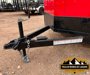 New 2025 Look Trailers 6 X 12 7K ST DLX Flat Top V-Nose Cargo / Enclosed Trailer