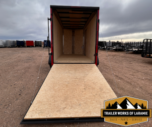 New 2025 Look Trailers 6 X 12 7K ST DLX Flat Top V-Nose Cargo / Enclosed Trailer