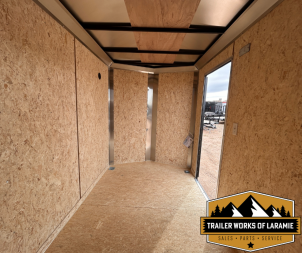 New 2025 Look Trailers 6 X 12 7K ST DLX Flat Top V-Nose Cargo / Enclosed Trailer