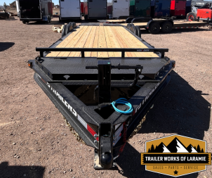 New 2025 PJ Trailers EV 20FT Flat Bed Equipment Trailer 18K