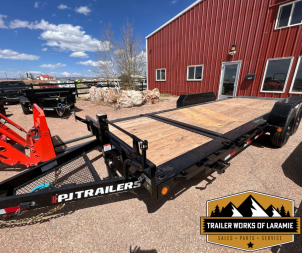New 2025 PJ Trailers TJ (20'X6') Equipment Tilt Trailer- 16K