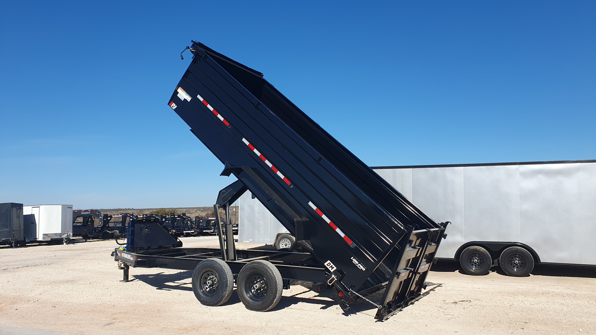 New 2026 PJ 83"x16' BP Tandem Axle Low Pro High Side Dump w/ 48" Sides – DM