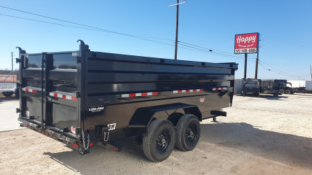 New 2026 PJ 83"x16' BP Tandem Axle Low Pro High Side Dump w/ 48" Sides – DM