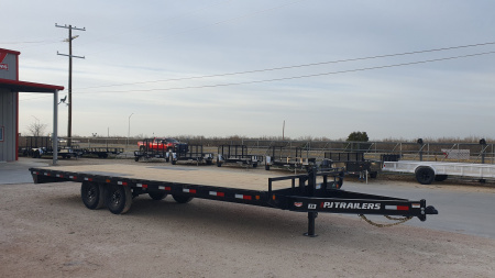 2026 PJ 102"x24' BP 8" I-Beam Deckover Trailer – F8