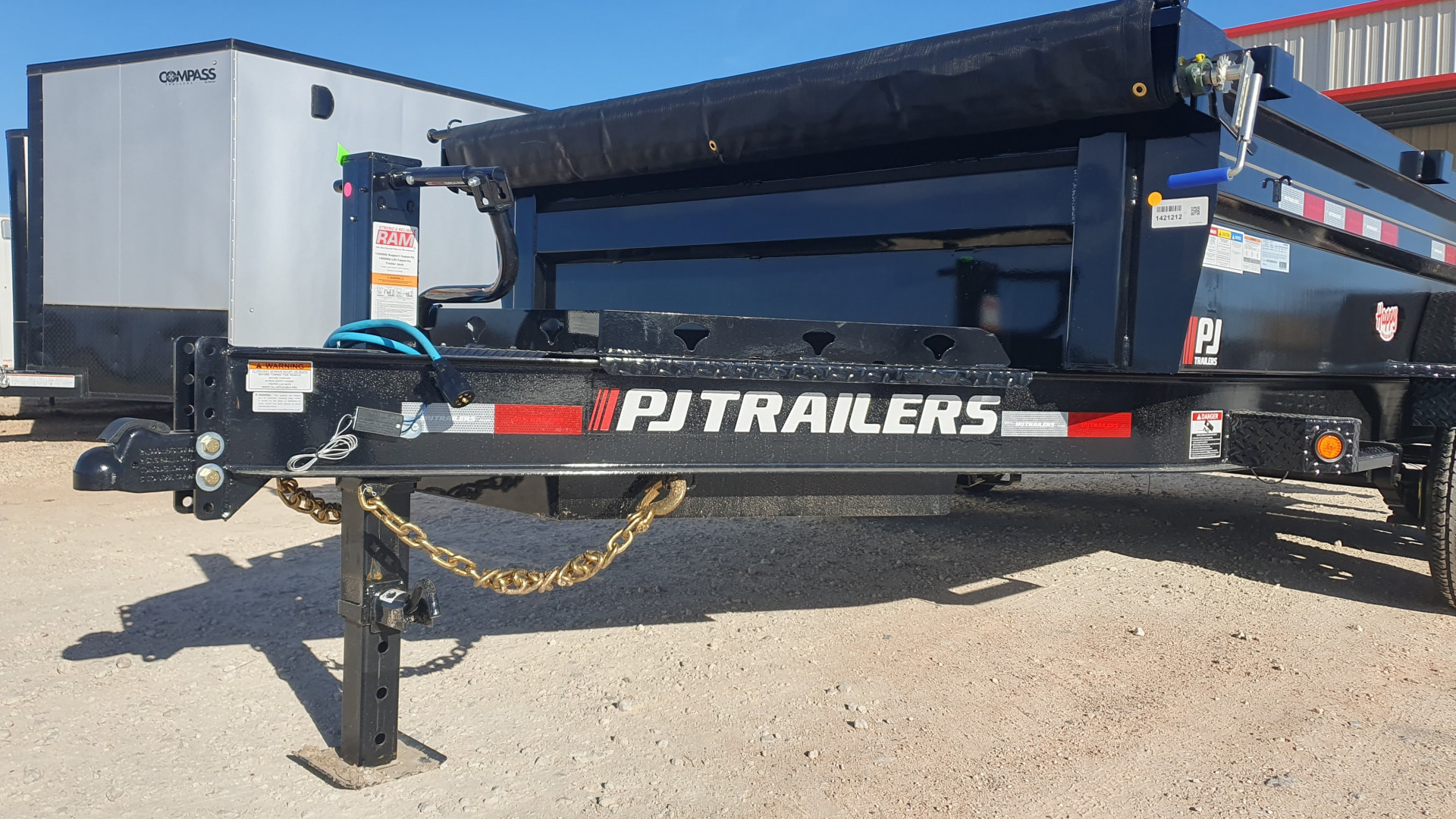 New 2026 PJ 83"x14' BP Tandem Axle Low Pro Dump w/ 24" Sides – DL