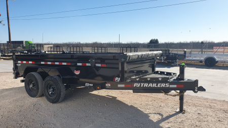 New 2026 PJ 83"x14' BP Tandem Axle Low Pro Dump w/ 24" Sides – DL