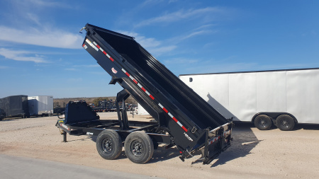 New 2026 PJ 83"x14' BP Tandem Axle Low Pro Dump w/ 24" Sides – DL