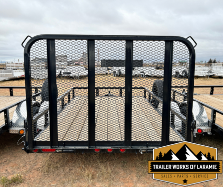 New 2025 PJ Trailers 6X10 SA Utility Trailer 77" wide deck