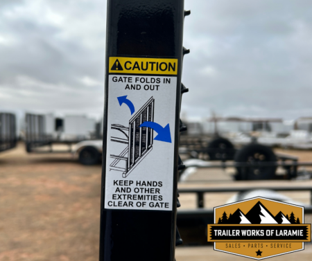 New 2025 PJ Trailers 6X10 SA Utility Trailer 77" wide deck