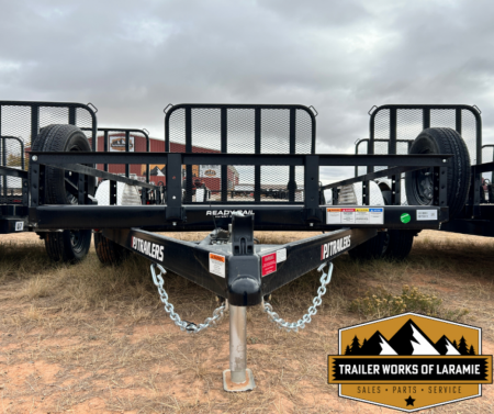 New 2025 PJ Trailers 6X10 SA Utility Trailer 77" wide deck