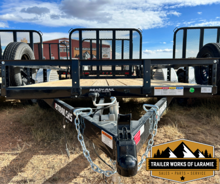 New 2025 PJ Trailers 6X10 SA Utility Trailer 77" wide deck