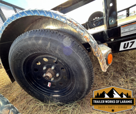 New 2025 PJ Trailers 6X10 SA Utility Trailer 77" wide deck