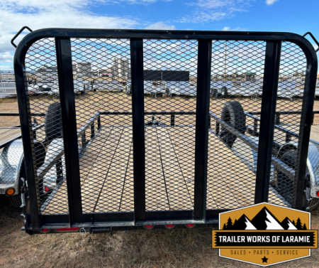 New 2025 PJ Trailers 6X10 SA Utility Trailer 77" wide deck
