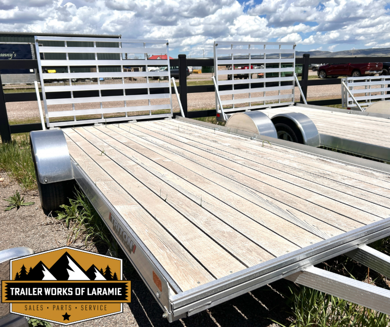 New 2025 Triton Trailers Utility Trailer FIT 1481 Plank (7X14)